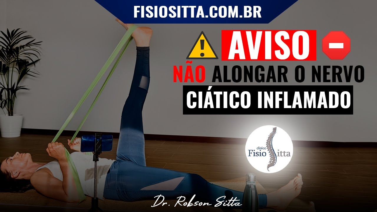 Como tratar inflamação no nervo ciático Clínica Fisioterapia Dr