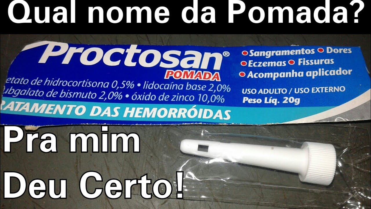 Melhor Pomada Para Hemorr Idas Fistula Anal E Trombose Escolha A Ideal