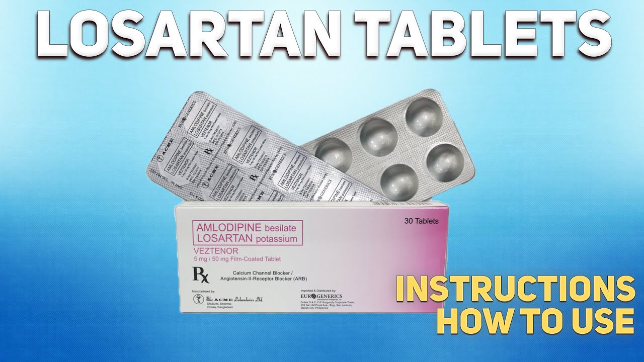 Losartan tablets how to use How and when to take it losartan for high
