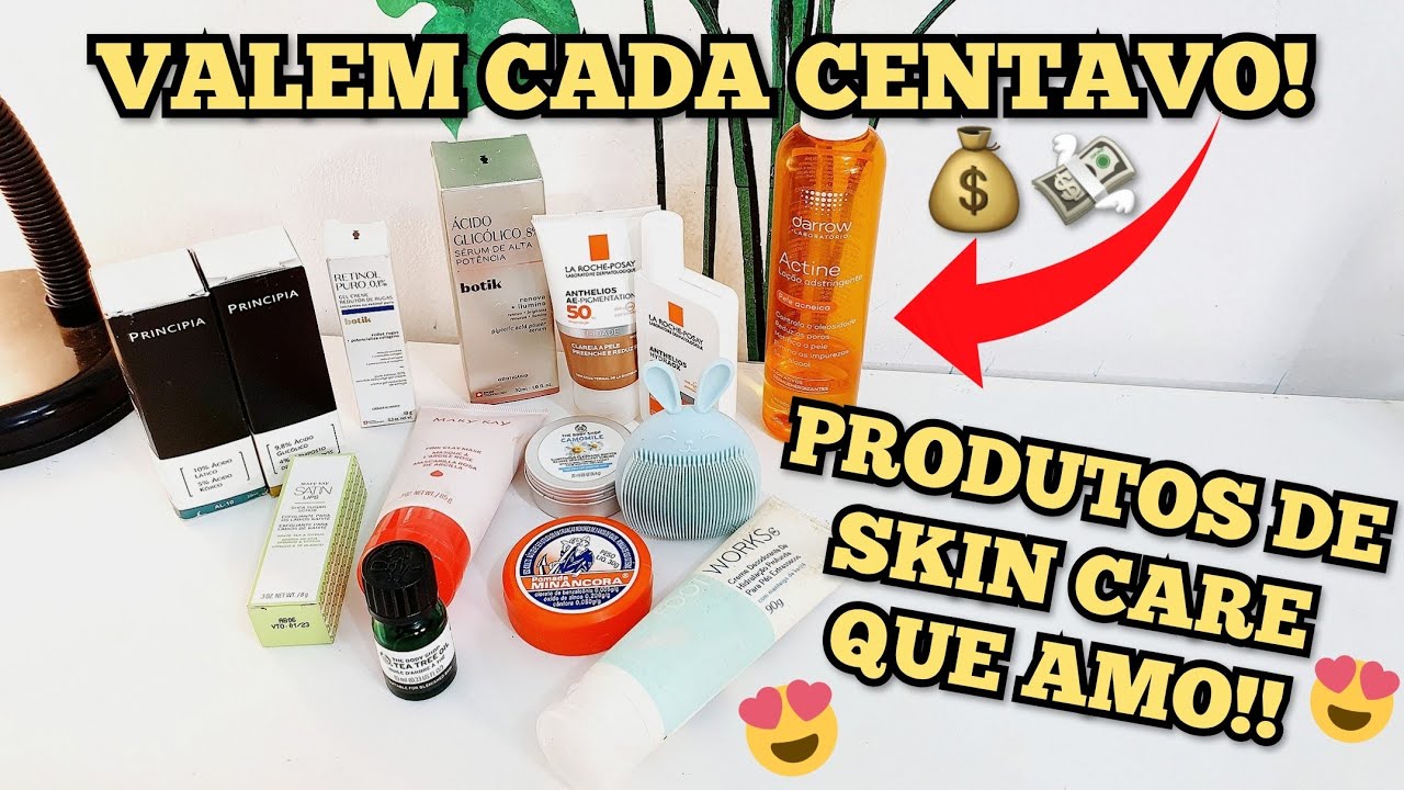 Os Melhores Produtos De Skin Care - Minha Rotina Cuidados Com O Rosto ...