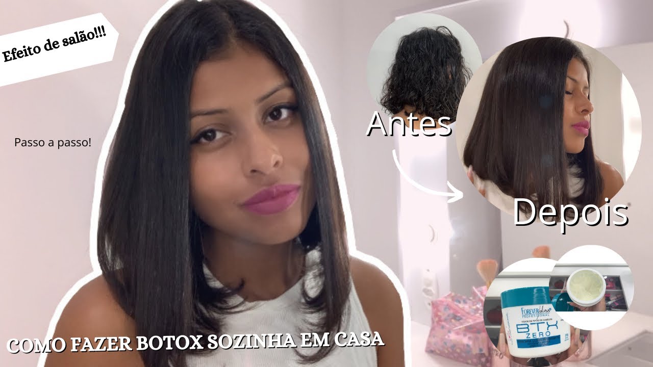 Como Aplicar Botox Capilar Sozinha Em Casa Produto Marca Pre O Etc