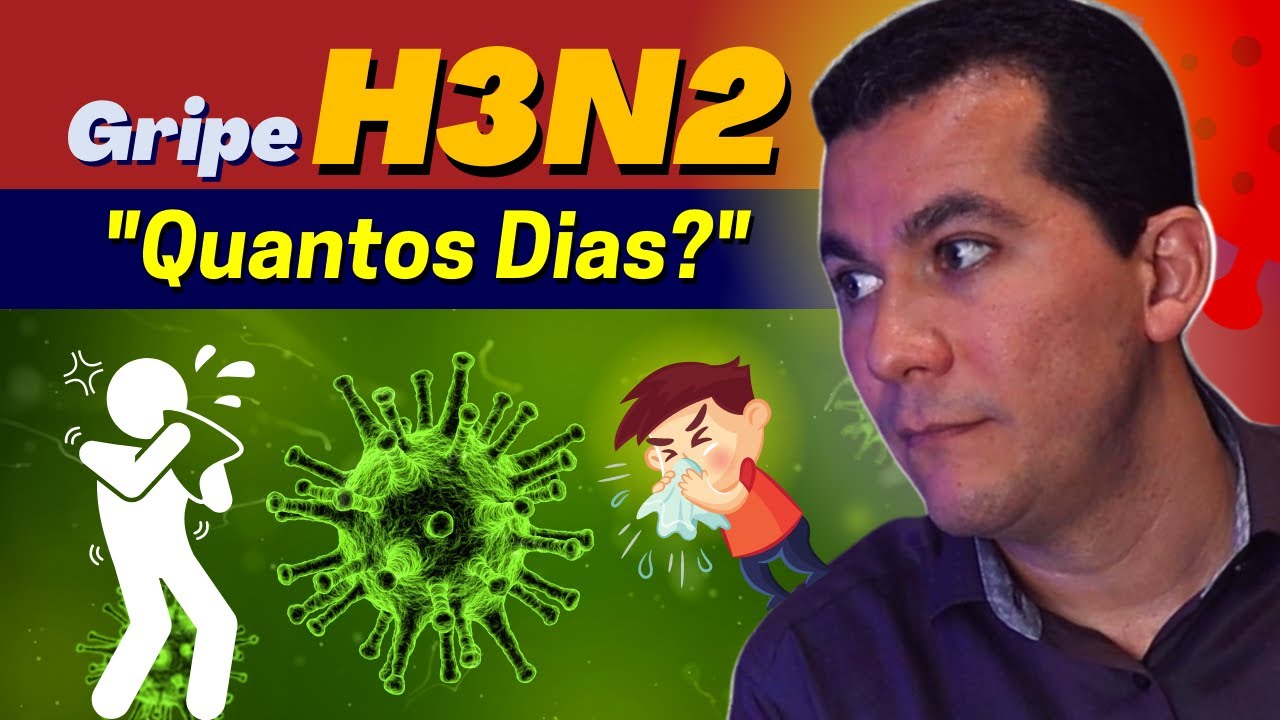 H3N2 │ QUANTO TEMPO DEMORA A GRIPE? QUANTOS DIAS AINDA É POSSÍVEL
