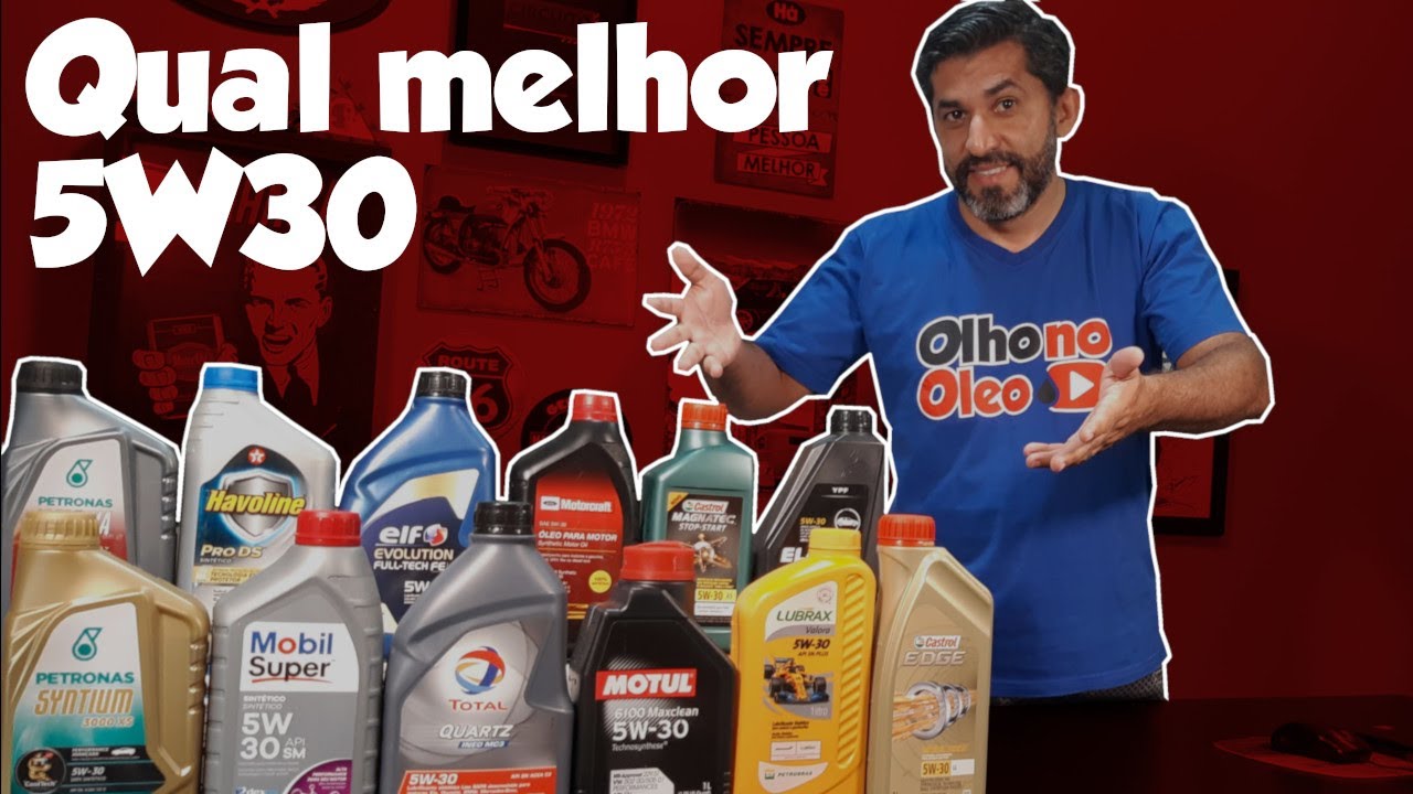 Olho no Óleo - Qual melhor óleo 5W30
