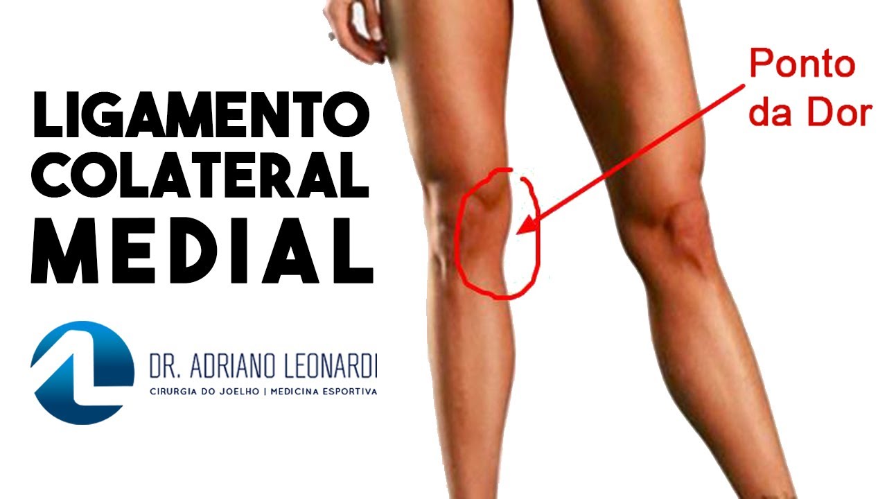 LESÃO DO LIGAMENTO COLATERAL MEDIAL Sintomas diagnóstico e tratamento