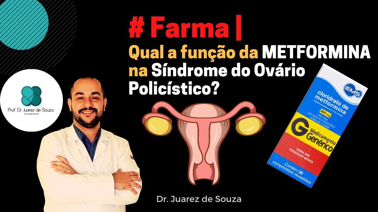 SOP x Metformina | Qual a função da METFORMINA na Síndrome do Ovário ...