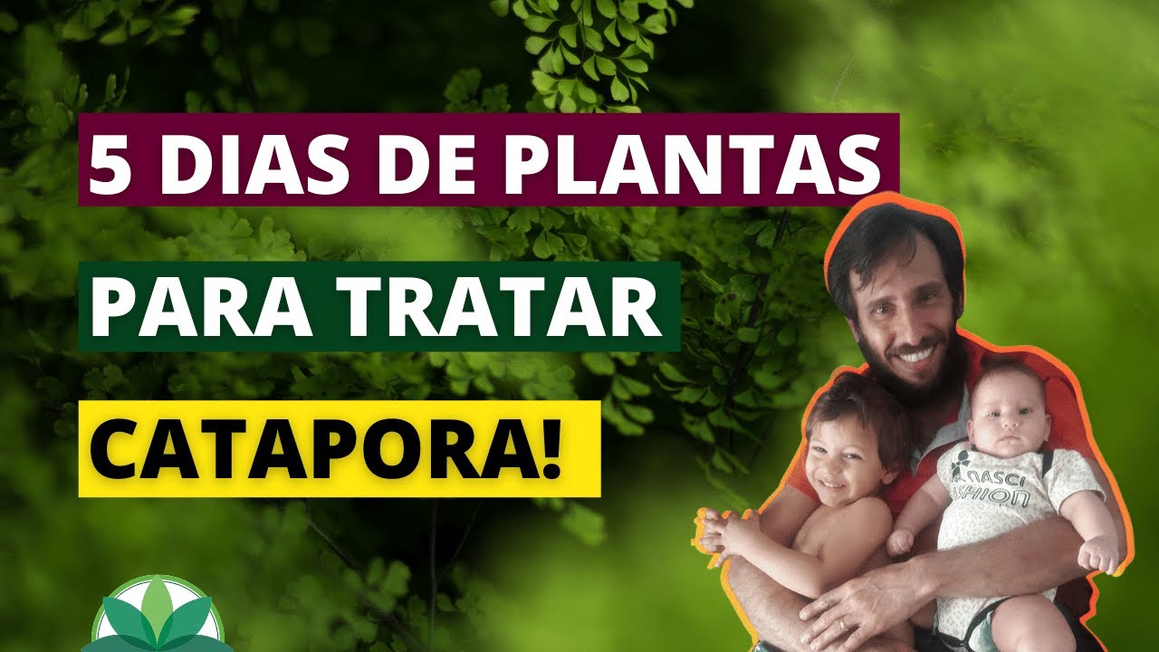 5 dias de plantas para tratar catapora!