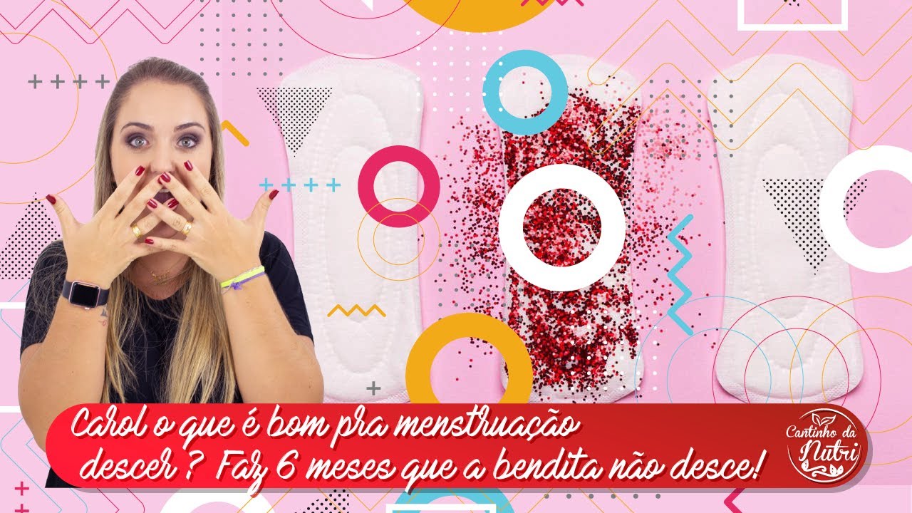 Como estimular a menstruação naturalmente