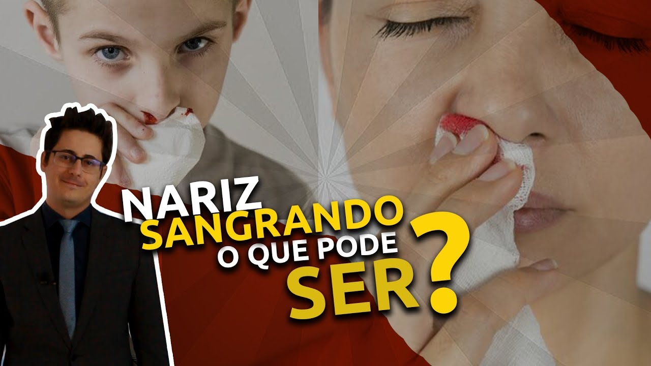 Entenda as causas e tratamentos para nariz sangrando