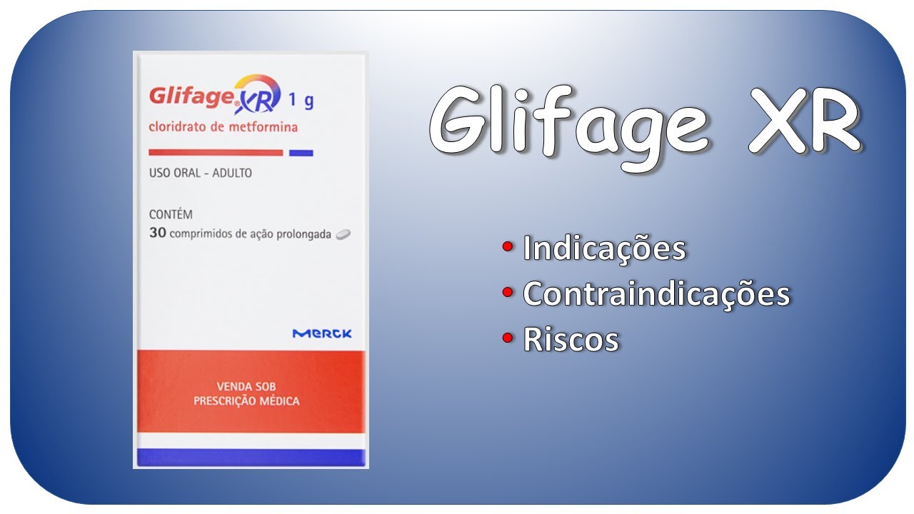 glifage xr 500mg para que serve