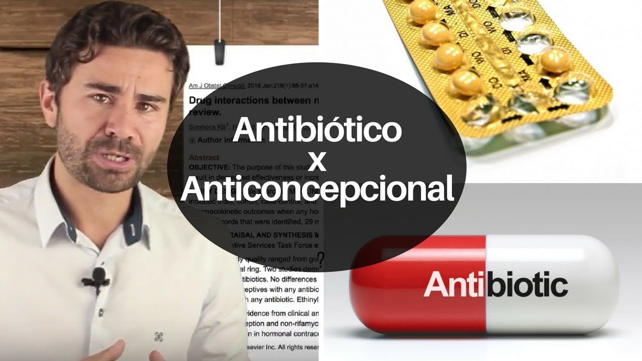 Os efeitos colaterais do antibiótico na eficácia do anticoncepcional