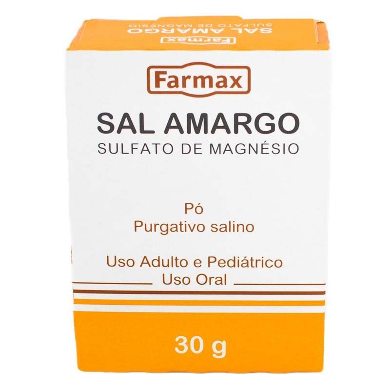 para que serve sal amargo 