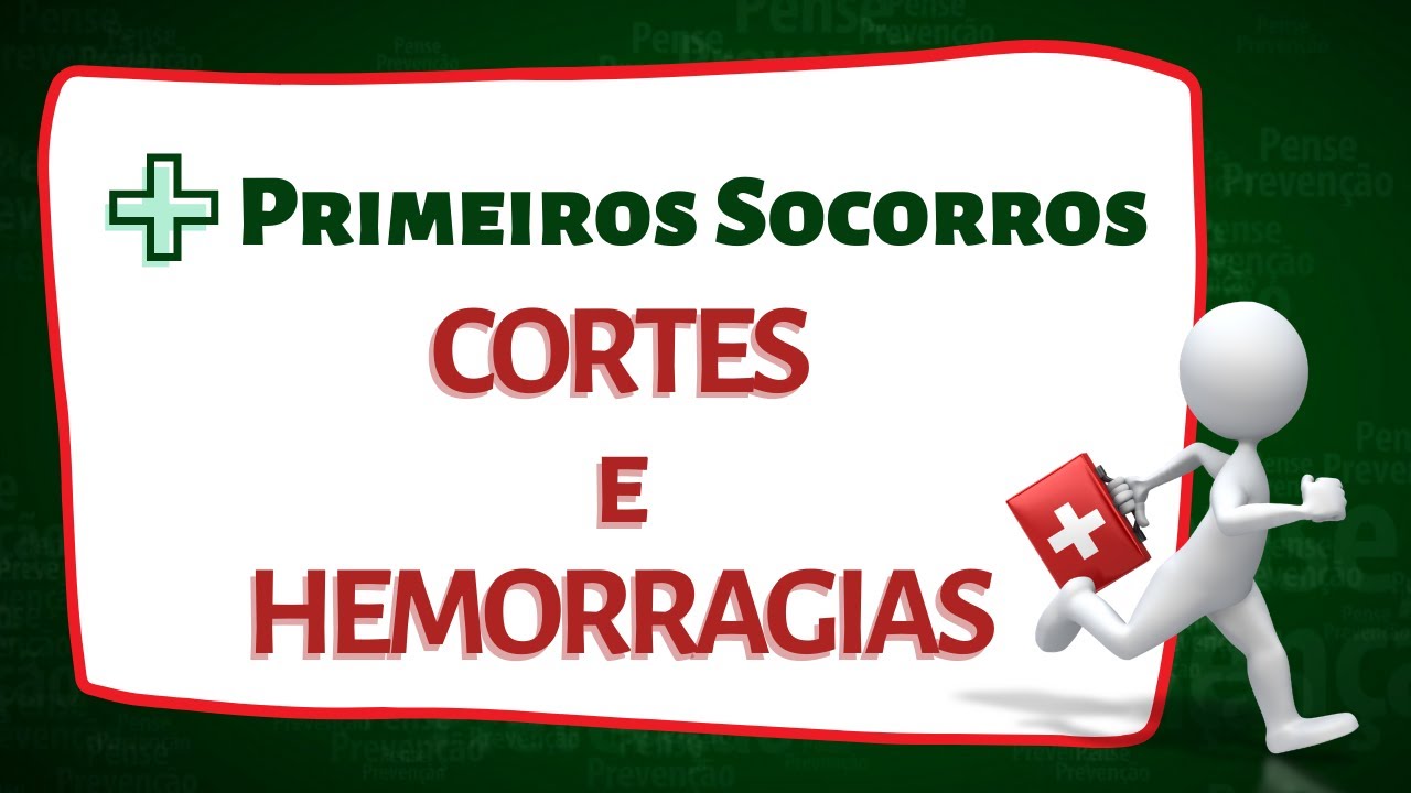 Primeiros Socorros: Como Estancar Sangramentos e Cortes.
