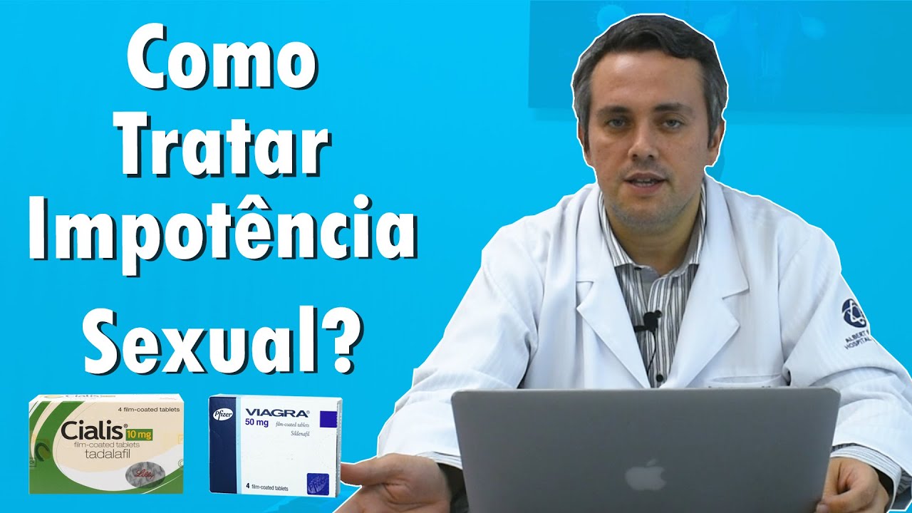 Tipos de tratamento para impotência sexual.
