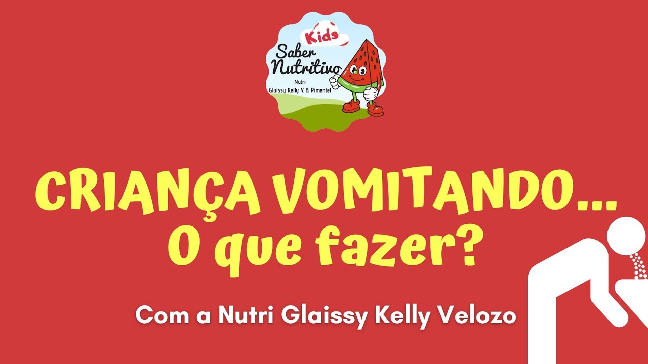 Como agir quando a criança está vomitando: dicas e cuidados importantes