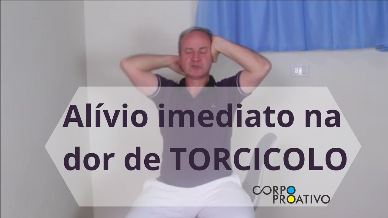 Como aliviar rapidamente a dor de torcicolo? Dicas e tratamentos
