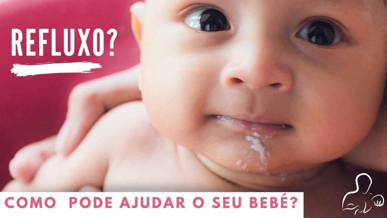 Dicas para aliviar o refluxo em bebês.