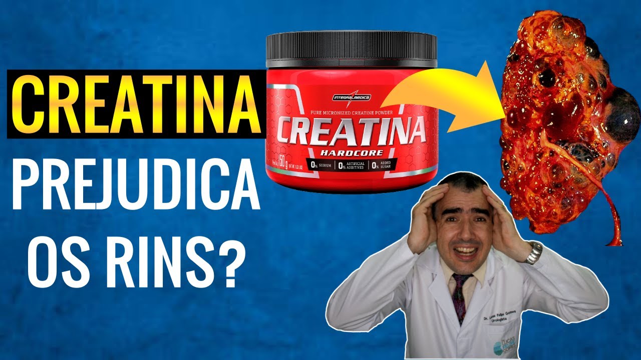 Os riscos da CREATINA para a saúde dos rins