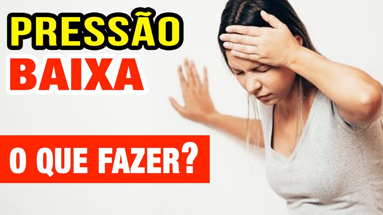 Dicas para lidar com a pressão baixa e sintomas associados.