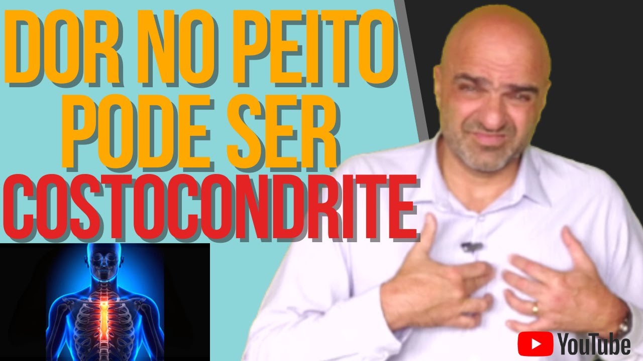 Dor no peito: o que é a costocondrite e como diferenciar de um infarto