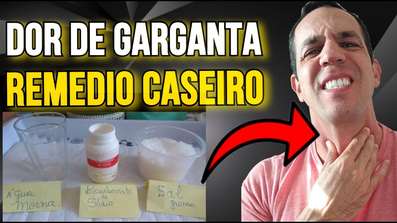 Tratamento Caseiro para Dor de Garganta: Receita Fácil e Eficiente
